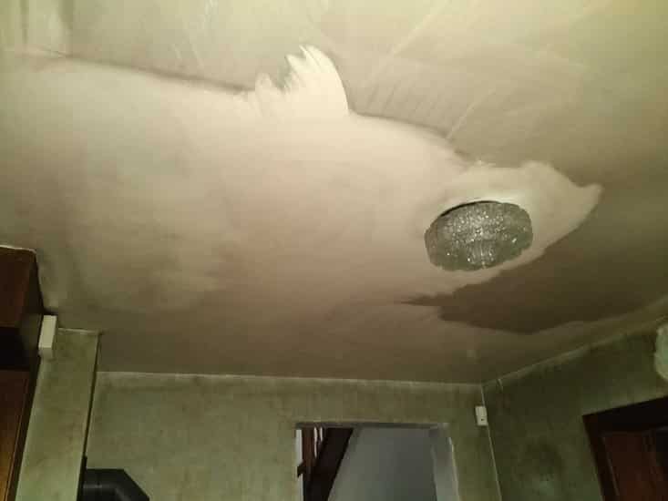 20 nettoyage et decontamination une partie du plafond